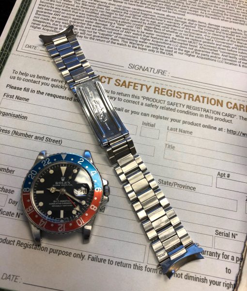 Rolex 1675 GMT Master circa 1968