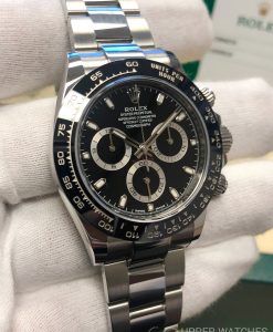 Rolex daytona chronograph 116500LN Black Dial full set box and papers warranty card