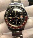 Rolex GMT MASTER 6542 Bakelit Bezel circa 1959 box and service papers