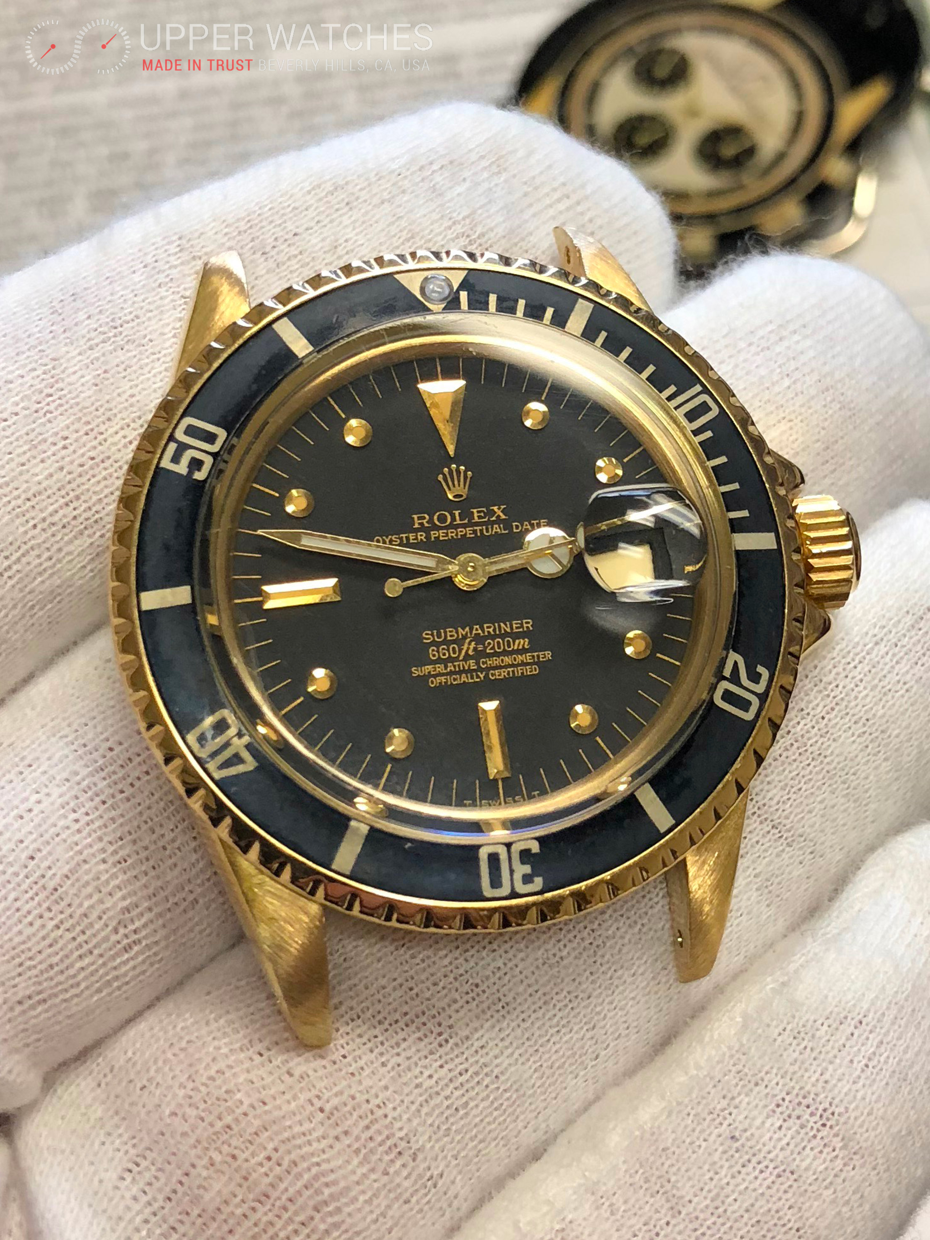 rolex submariner 1680 gold