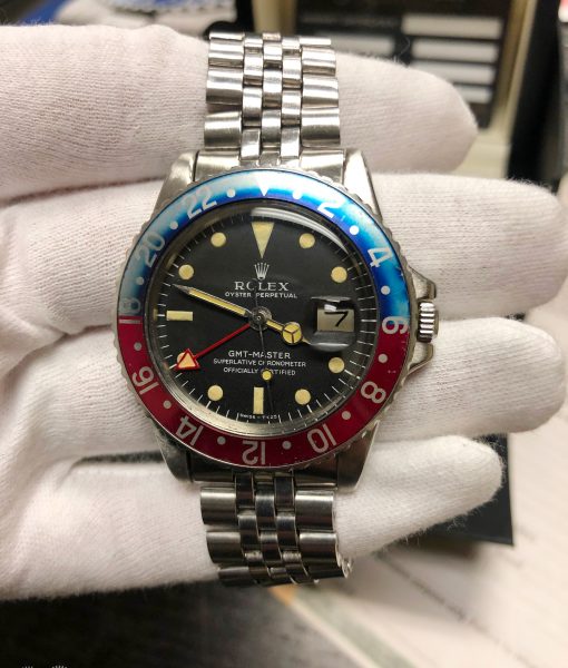 Rolex dial long E 1675 GMT MASTER