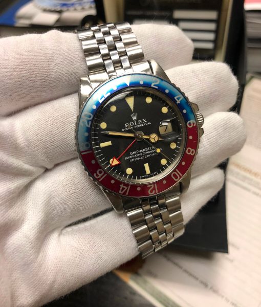 Rolex dial long E 1675 GMT MASTER