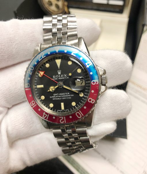 Rolex dial long E 1675 GMT MASTER