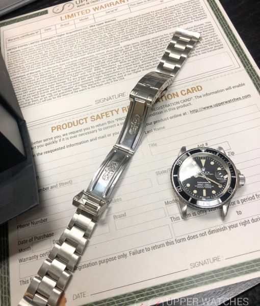 Rolex 1680 Submariner Mark I Dial Stainless Steel Watch Circa 1976