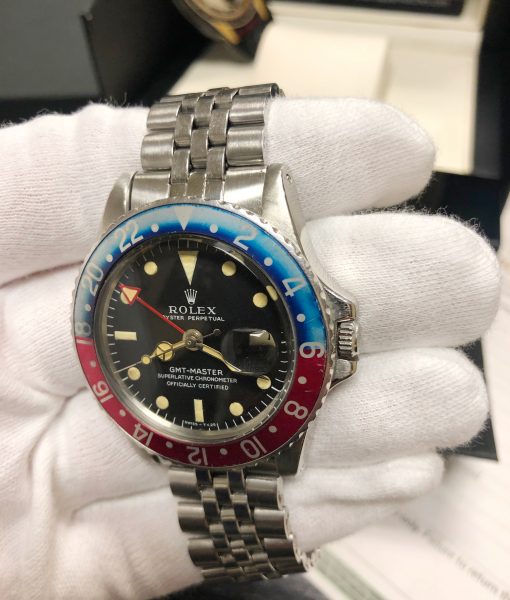 Rolex dial long E 1675 GMT MASTER