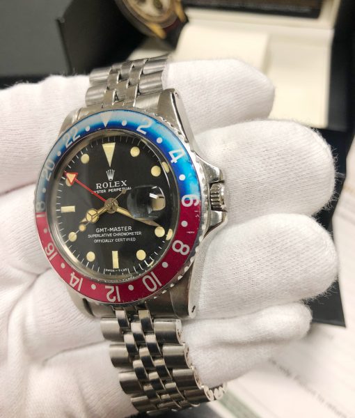 Rolex dial long E 1675 GMT MASTER