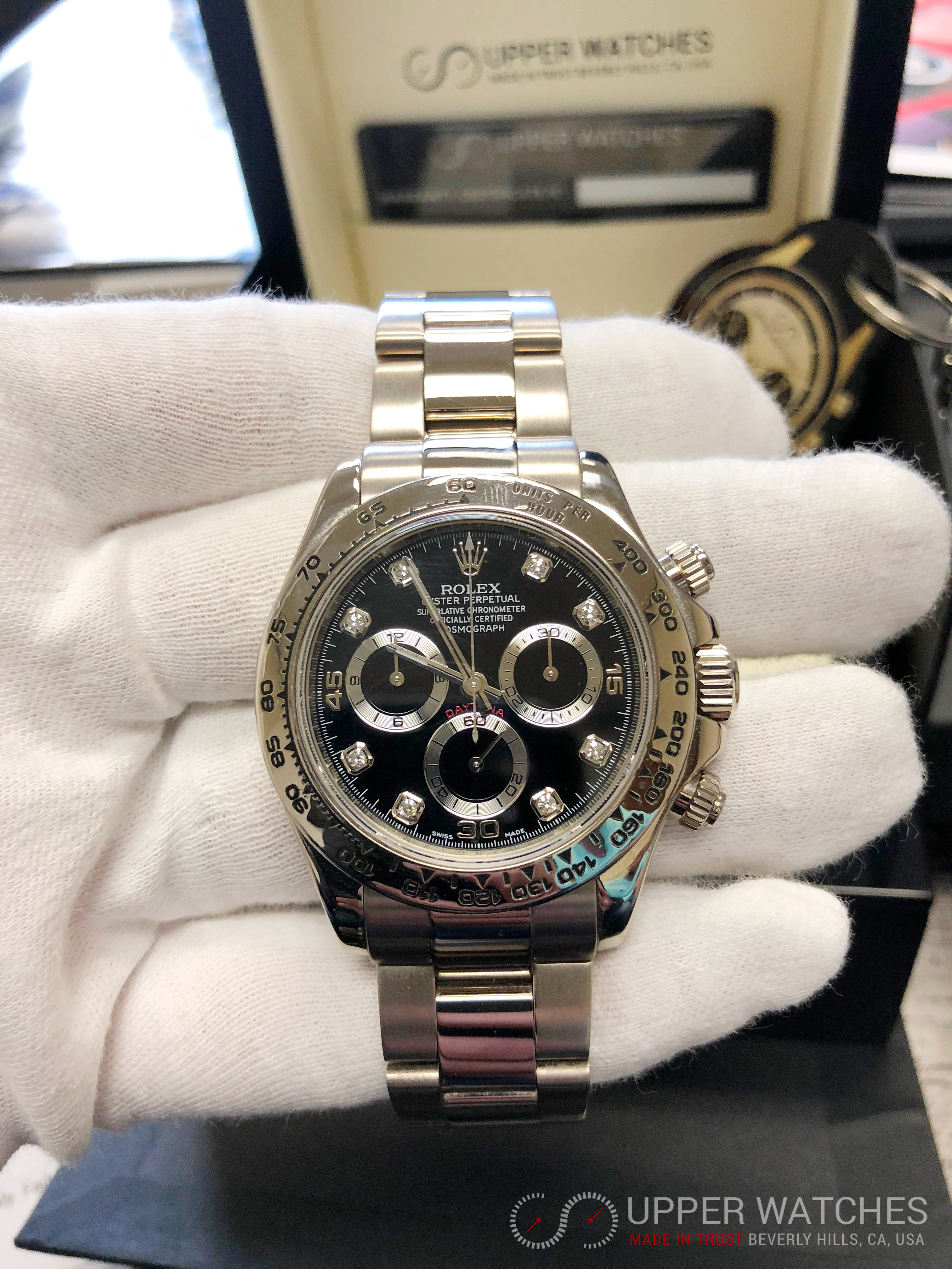 rolex daytona diamond dial