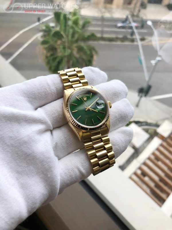 rolex 18038 green dial