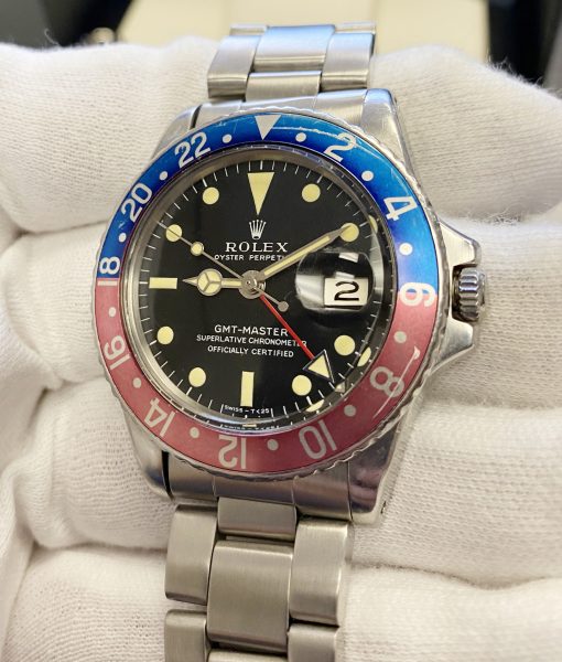 01 rolex 1675 PINK GMT MASTER