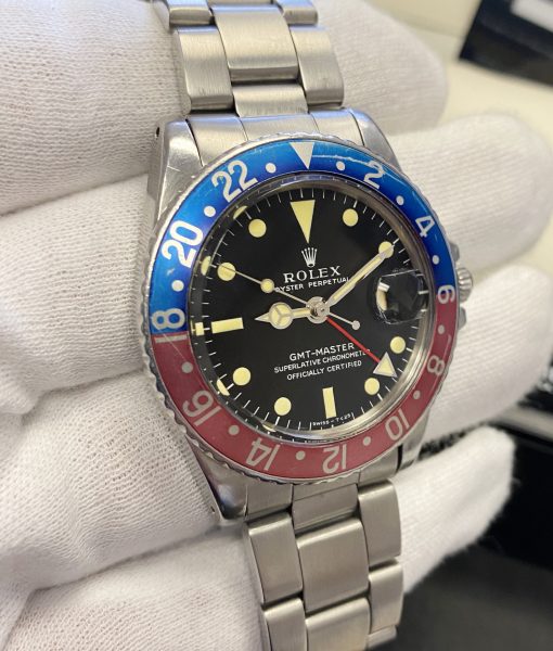 01 rolex 1675 PINK GMT MASTER