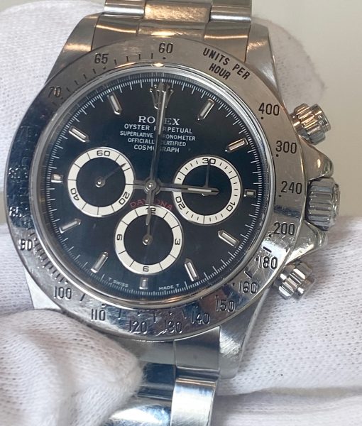 Rolex 16520 DAYTONA COSMOGRAPH BLACK DIAL T SWISS T