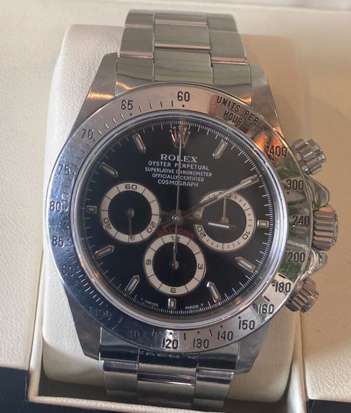 Rolex 16520 DAYTONA COSMOGRAPH BLACK DIAL T SWISS T