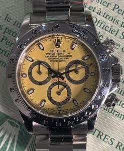 ROLEX 116520 Daytona Cosmograph Citrus Lemon Dial