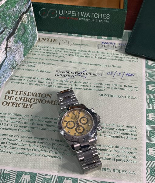 ROLEX 116520 Daytona Cosmograph Citrus Lemon Dial