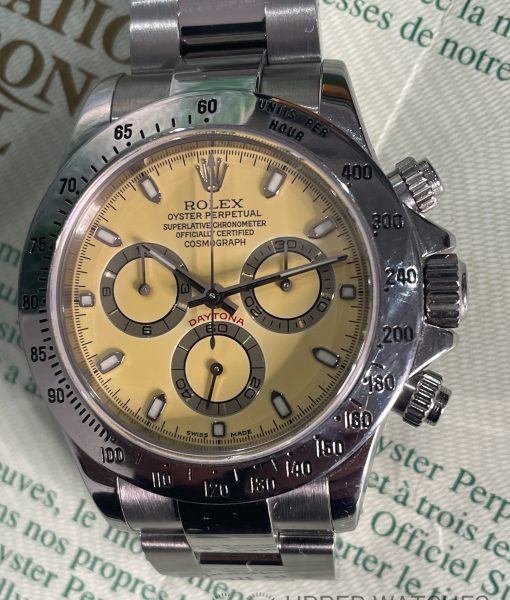 ROLEX 116520 Daytona Cosmograph Citrus Lemon Dial