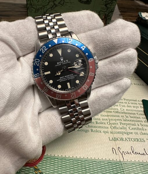 rolex 1675 mark II full Set box&Paper GMT