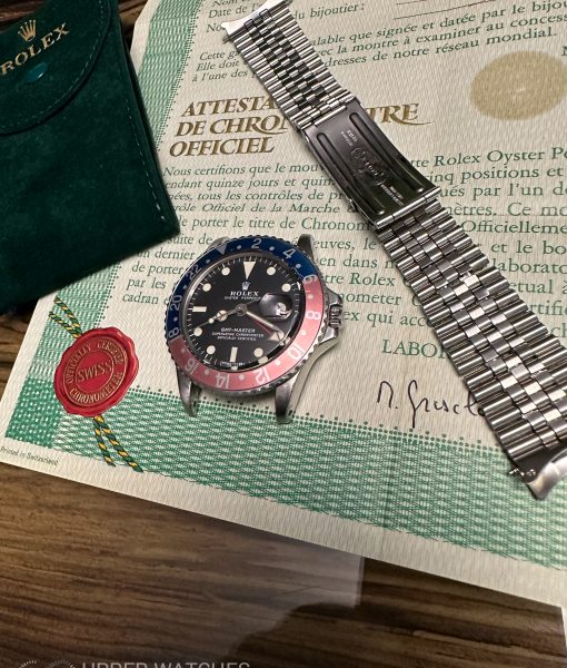 rolex 1675 mark II full Set box&Paper GMT